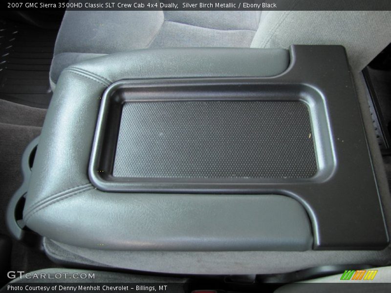Silver Birch Metallic / Ebony Black 2007 GMC Sierra 3500HD Classic SLT Crew Cab 4x4 Dually