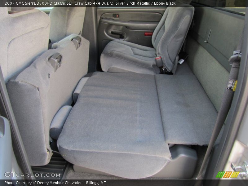 Silver Birch Metallic / Ebony Black 2007 GMC Sierra 3500HD Classic SLT Crew Cab 4x4 Dually