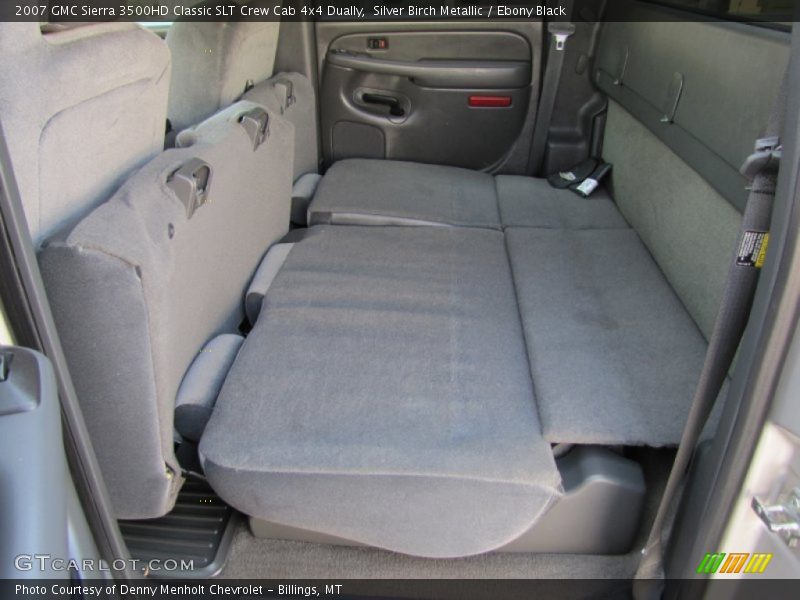 Silver Birch Metallic / Ebony Black 2007 GMC Sierra 3500HD Classic SLT Crew Cab 4x4 Dually