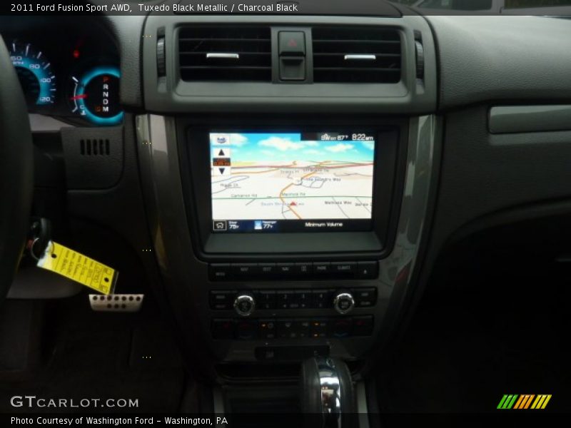 Tuxedo Black Metallic / Charcoal Black 2011 Ford Fusion Sport AWD