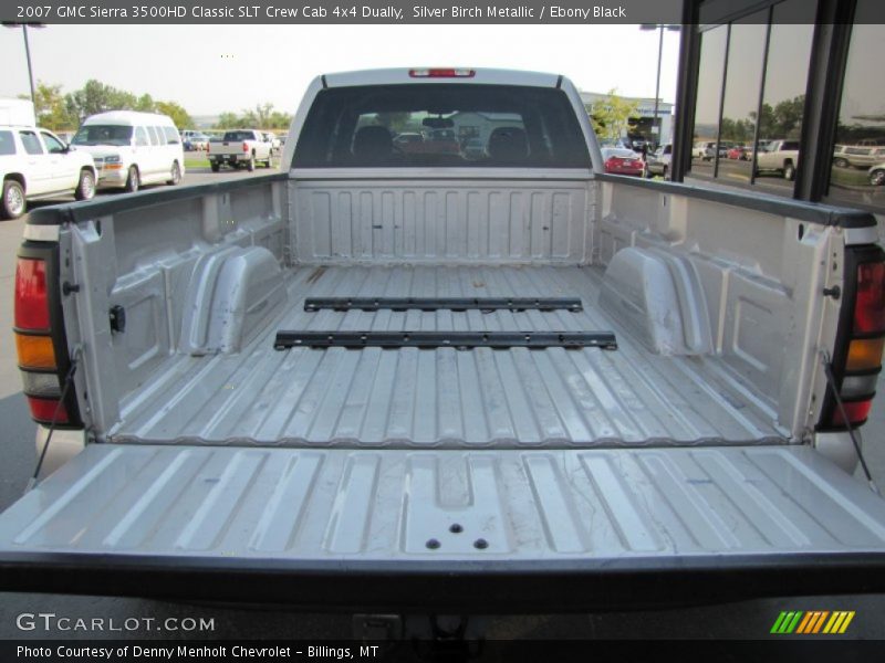 Silver Birch Metallic / Ebony Black 2007 GMC Sierra 3500HD Classic SLT Crew Cab 4x4 Dually
