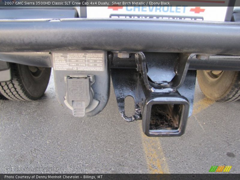 Silver Birch Metallic / Ebony Black 2007 GMC Sierra 3500HD Classic SLT Crew Cab 4x4 Dually