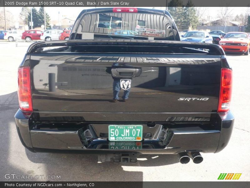 Black / Dark Slate Gray 2005 Dodge Ram 1500 SRT-10 Quad Cab