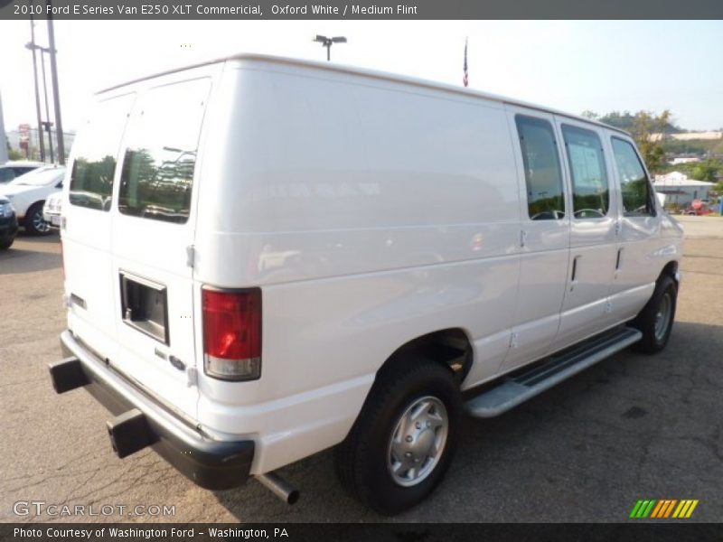 Oxford White / Medium Flint 2010 Ford E Series Van E250 XLT Commericial