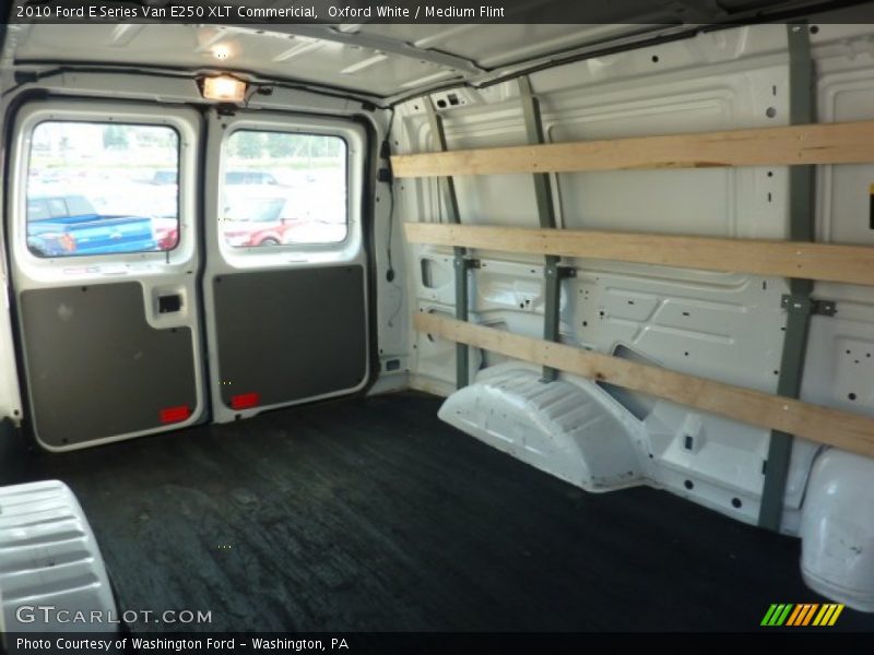 Oxford White / Medium Flint 2010 Ford E Series Van E250 XLT Commericial