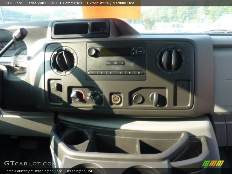 Oxford White / Medium Flint 2010 Ford E Series Van E250 XLT Commericial