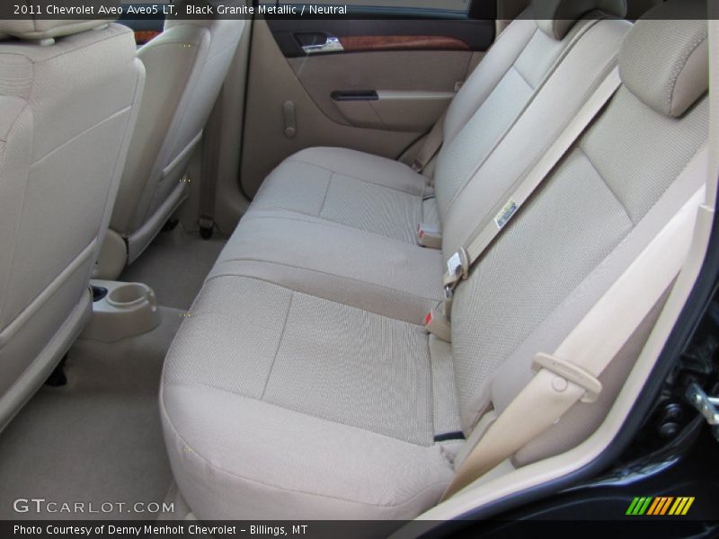 Black Granite Metallic / Neutral 2011 Chevrolet Aveo Aveo5 LT