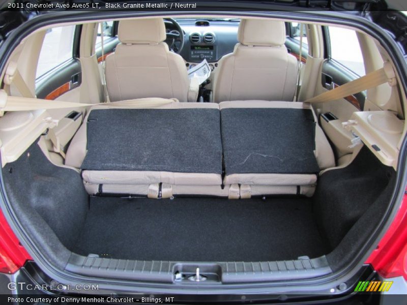 Black Granite Metallic / Neutral 2011 Chevrolet Aveo Aveo5 LT