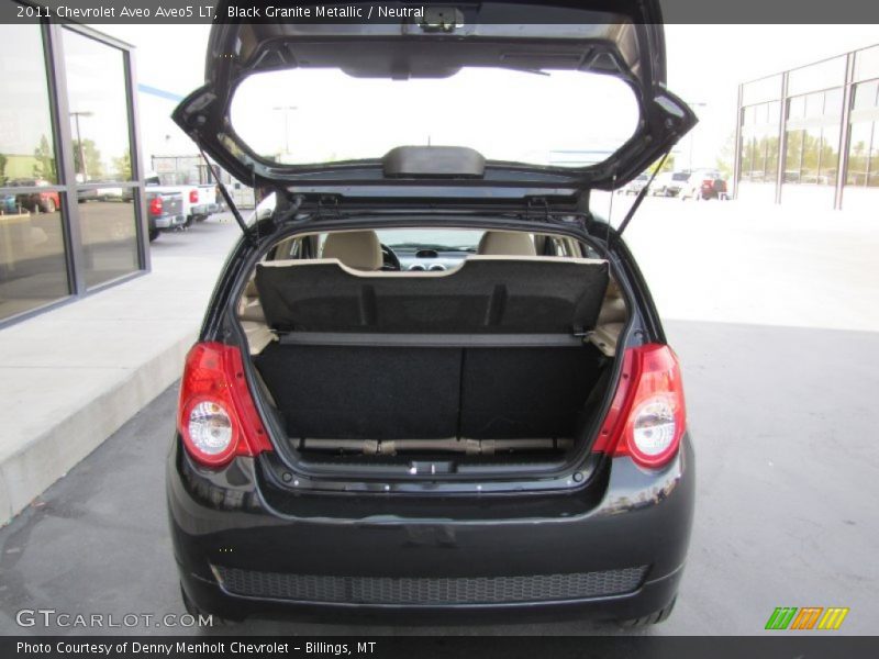 Black Granite Metallic / Neutral 2011 Chevrolet Aveo Aveo5 LT