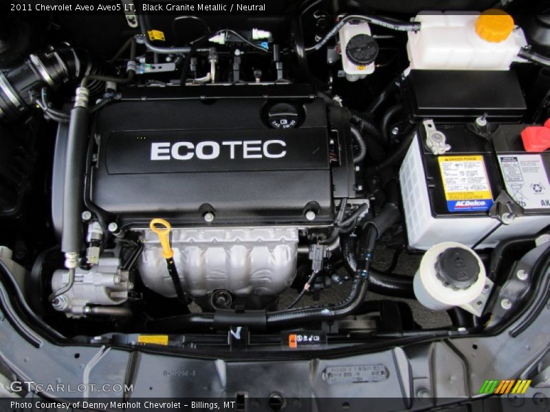 Black Granite Metallic / Neutral 2011 Chevrolet Aveo Aveo5 LT