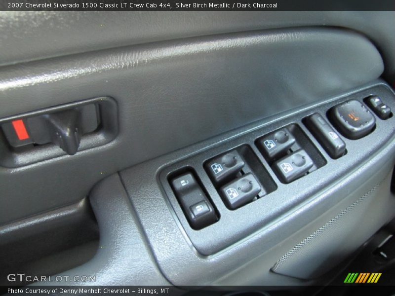 Silver Birch Metallic / Dark Charcoal 2007 Chevrolet Silverado 1500 Classic LT Crew Cab 4x4