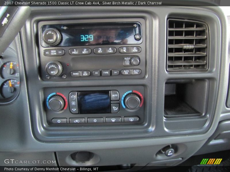 Silver Birch Metallic / Dark Charcoal 2007 Chevrolet Silverado 1500 Classic LT Crew Cab 4x4