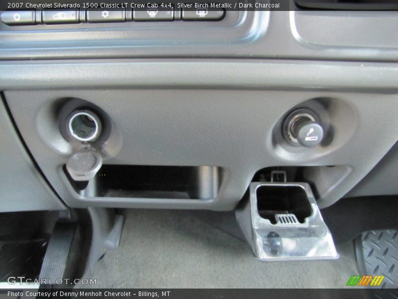 Silver Birch Metallic / Dark Charcoal 2007 Chevrolet Silverado 1500 Classic LT Crew Cab 4x4