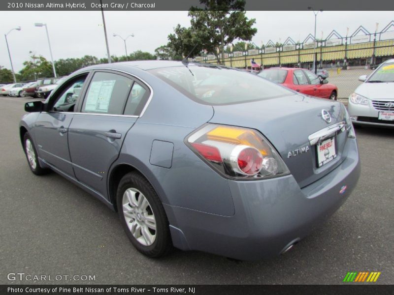 Ocean Gray / Charcoal 2010 Nissan Altima Hybrid