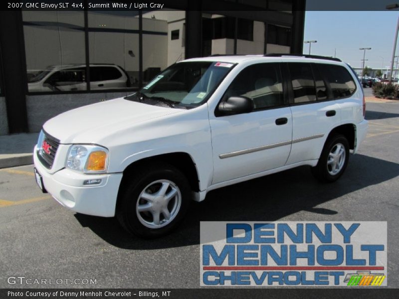 Summit White / Light Gray 2007 GMC Envoy SLT 4x4