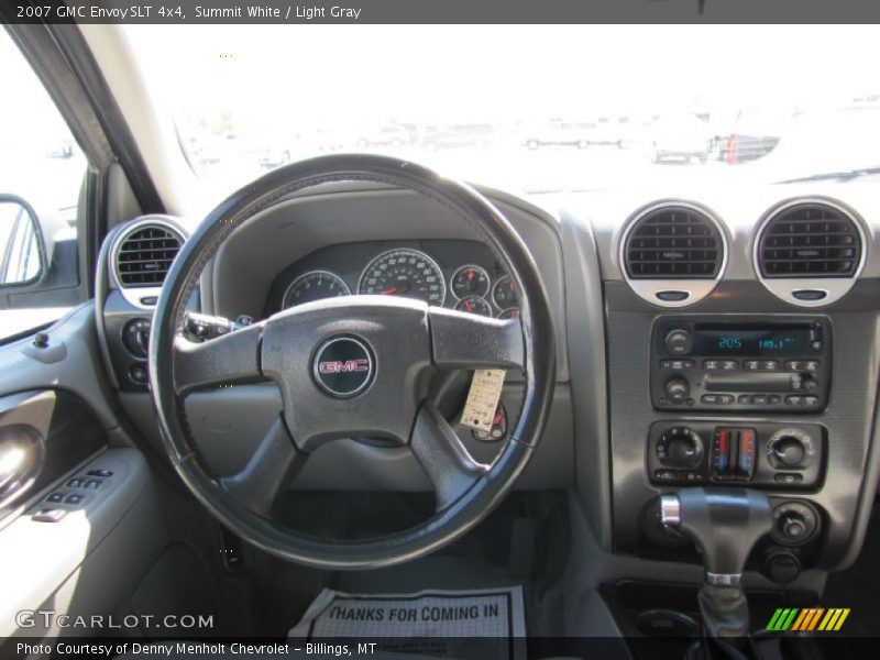 Summit White / Light Gray 2007 GMC Envoy SLT 4x4