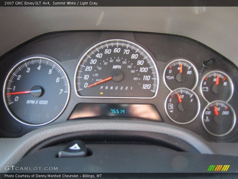 Summit White / Light Gray 2007 GMC Envoy SLT 4x4