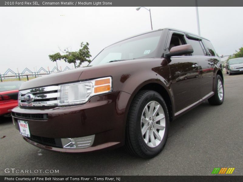 Cinnamon Metallic / Medium Light Stone 2010 Ford Flex SEL