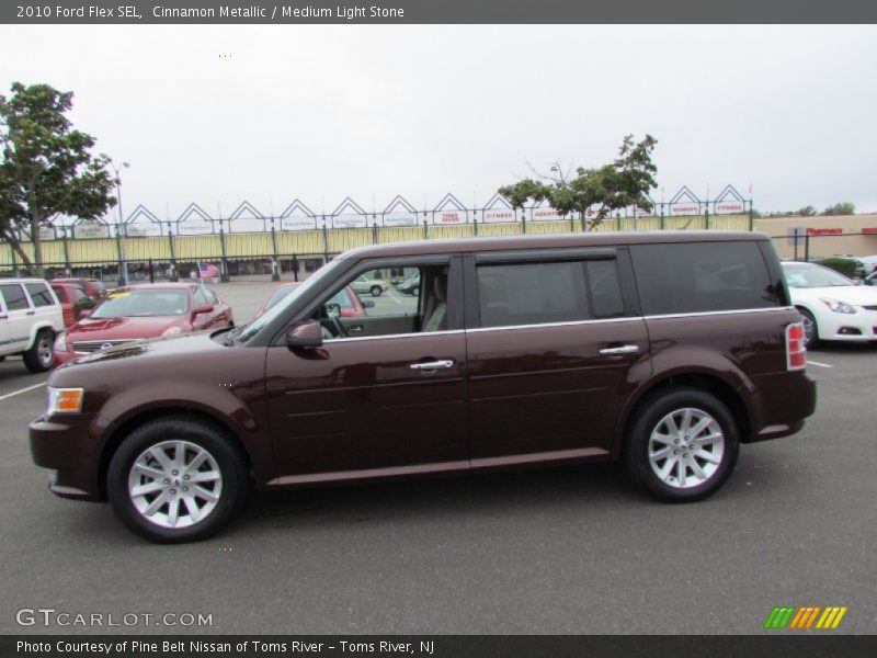 Cinnamon Metallic / Medium Light Stone 2010 Ford Flex SEL