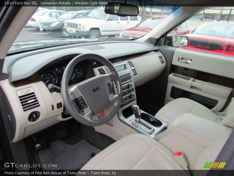 Cinnamon Metallic / Medium Light Stone 2010 Ford Flex SEL