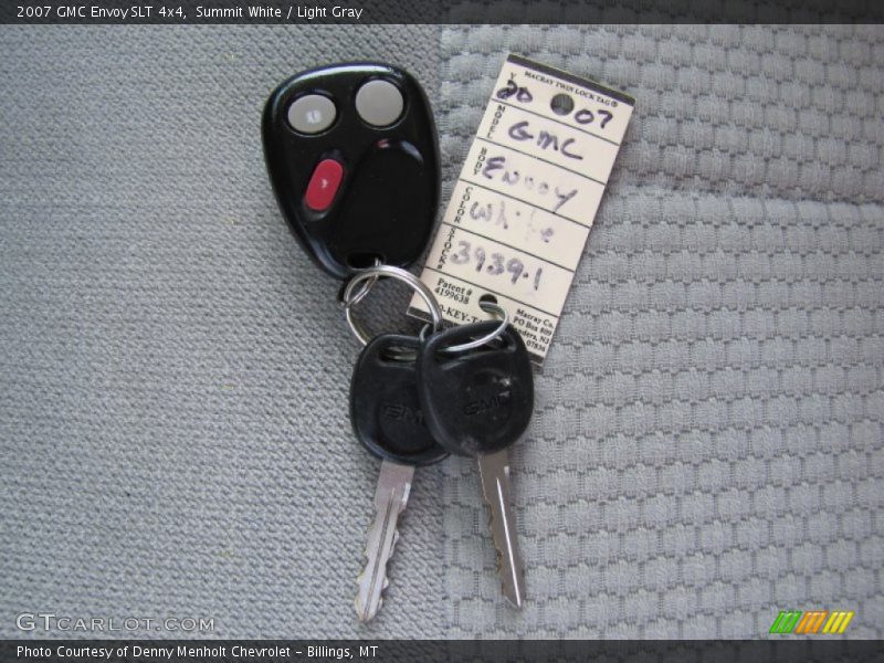 Summit White / Light Gray 2007 GMC Envoy SLT 4x4