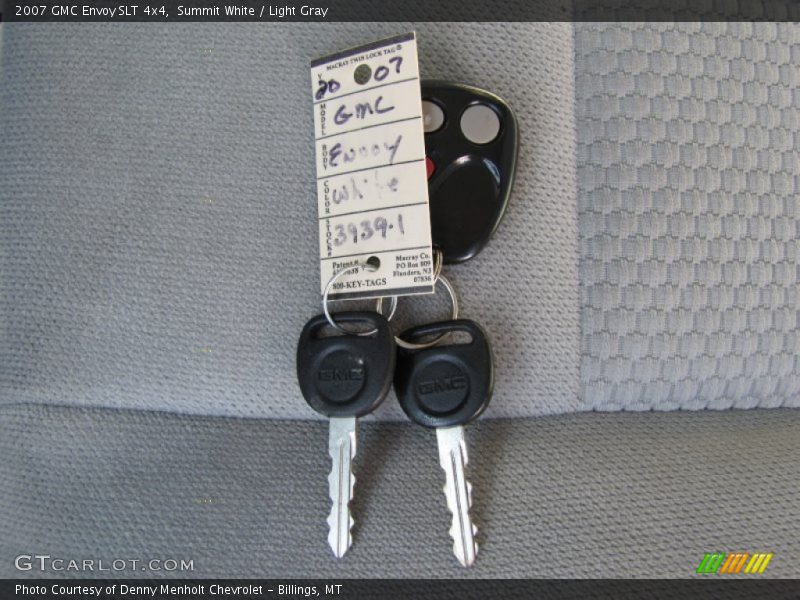 Summit White / Light Gray 2007 GMC Envoy SLT 4x4