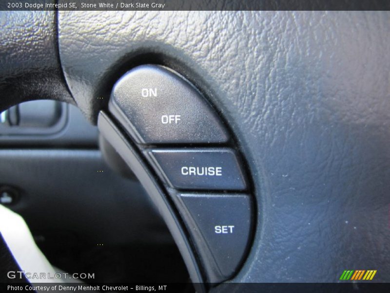 Stone White / Dark Slate Gray 2003 Dodge Intrepid SE