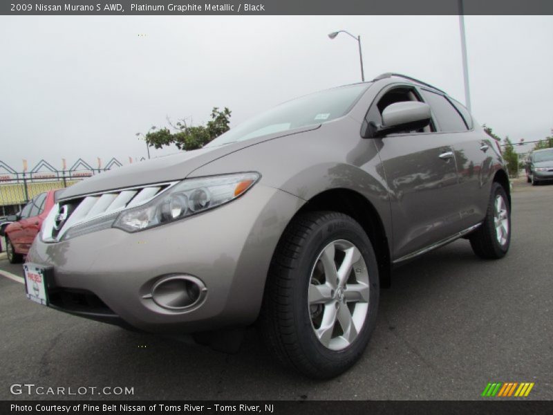 Platinum Graphite Metallic / Black 2009 Nissan Murano S AWD