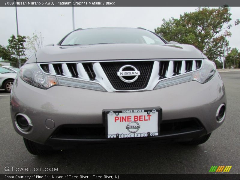 Platinum Graphite Metallic / Black 2009 Nissan Murano S AWD
