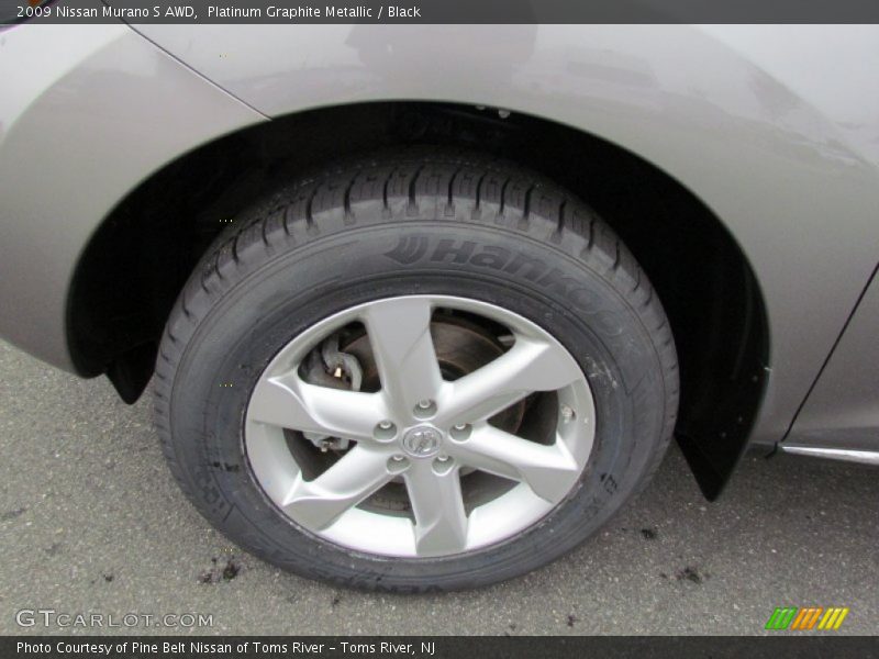 Platinum Graphite Metallic / Black 2009 Nissan Murano S AWD