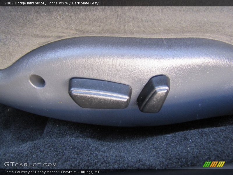 Stone White / Dark Slate Gray 2003 Dodge Intrepid SE