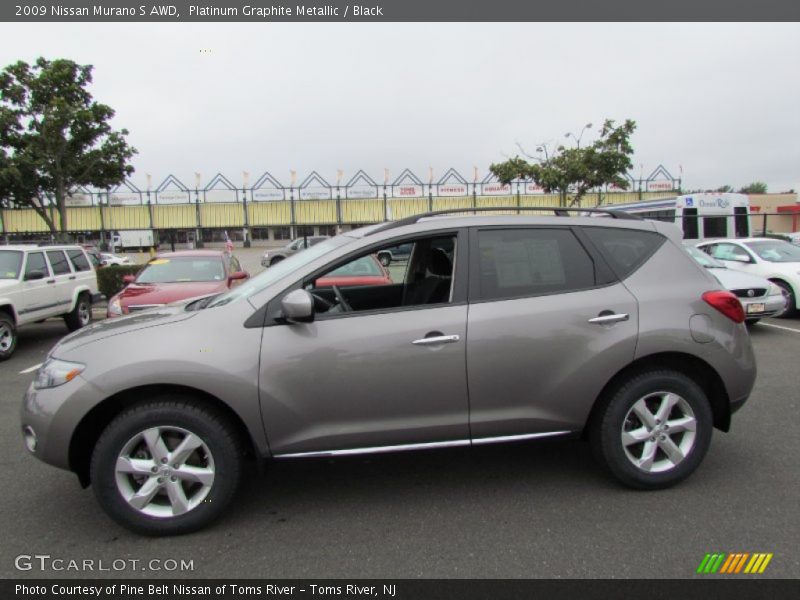 Platinum Graphite Metallic / Black 2009 Nissan Murano S AWD