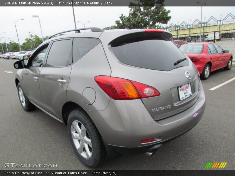 Platinum Graphite Metallic / Black 2009 Nissan Murano S AWD