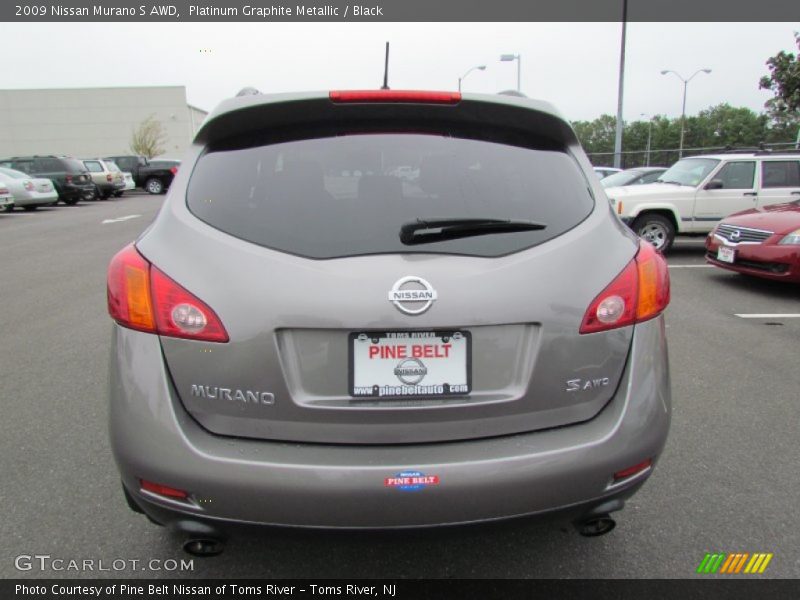 Platinum Graphite Metallic / Black 2009 Nissan Murano S AWD