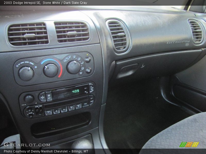 Stone White / Dark Slate Gray 2003 Dodge Intrepid SE