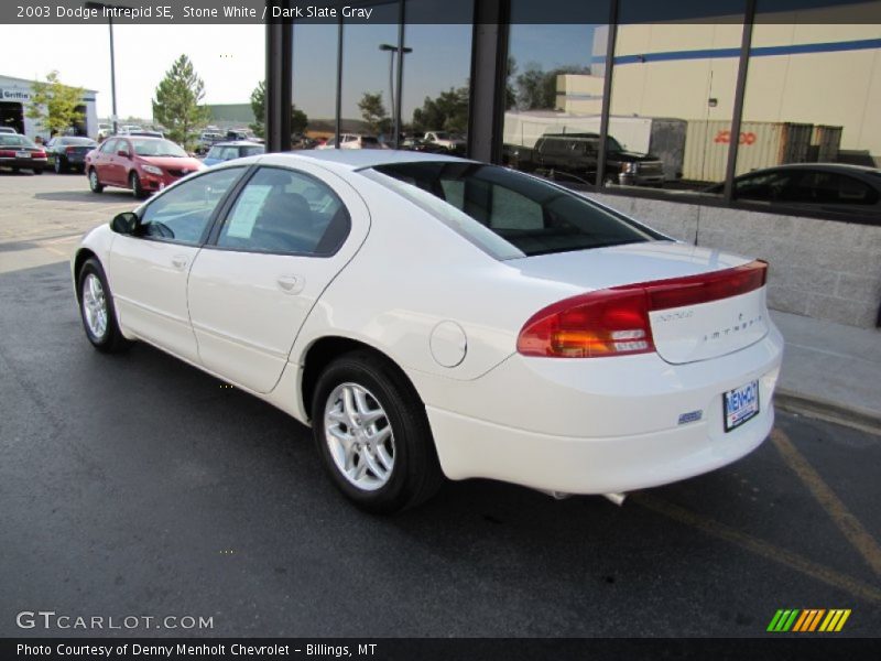 Stone White / Dark Slate Gray 2003 Dodge Intrepid SE