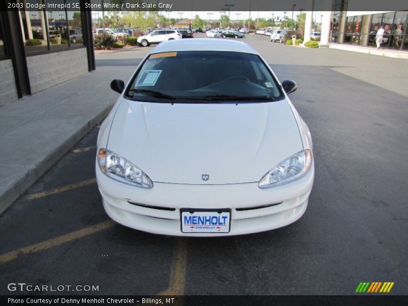 Stone White / Dark Slate Gray 2003 Dodge Intrepid SE