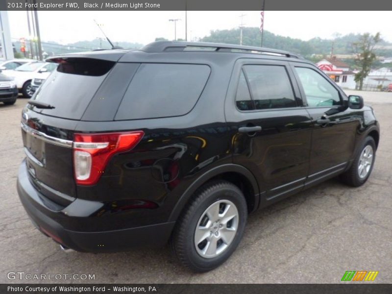  2012 Explorer FWD Black