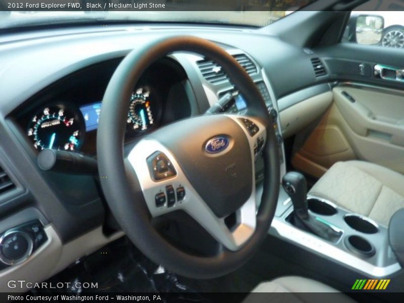 2012 Explorer FWD Steering Wheel