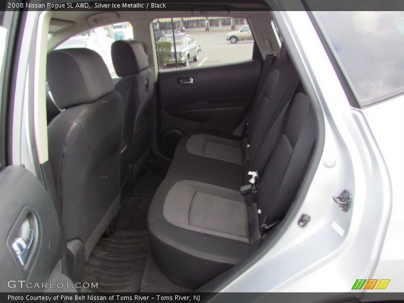 Silver Ice Metallic / Black 2008 Nissan Rogue SL AWD
