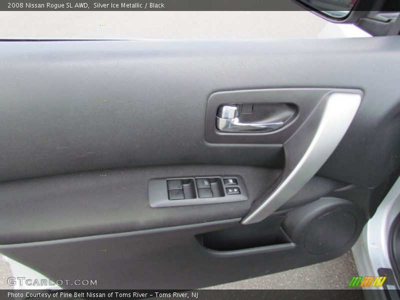Silver Ice Metallic / Black 2008 Nissan Rogue SL AWD