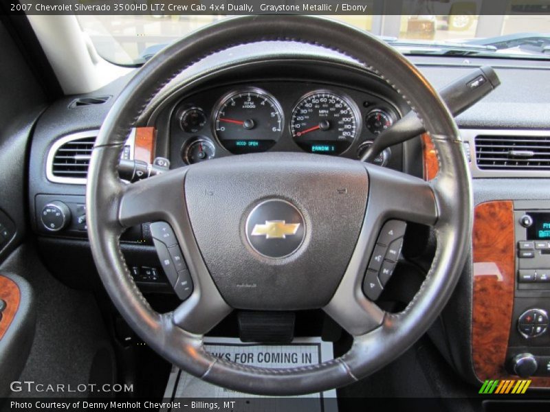  2007 Silverado 3500HD LTZ Crew Cab 4x4 Dually Steering Wheel