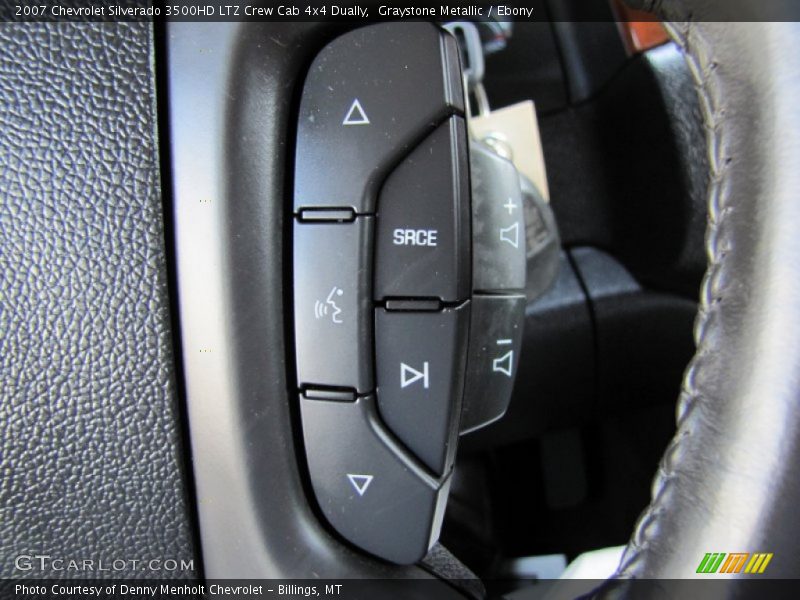 Graystone Metallic / Ebony 2007 Chevrolet Silverado 3500HD LTZ Crew Cab 4x4 Dually