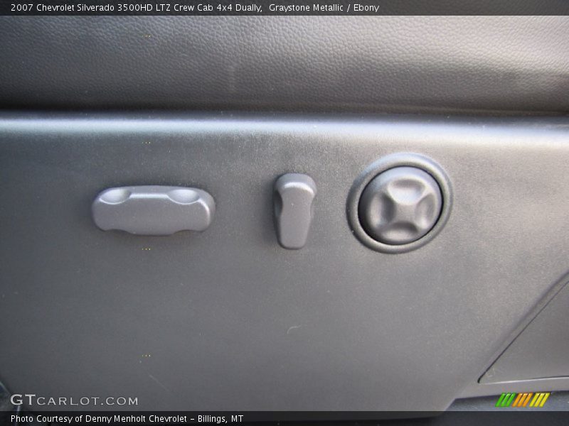 Graystone Metallic / Ebony 2007 Chevrolet Silverado 3500HD LTZ Crew Cab 4x4 Dually
