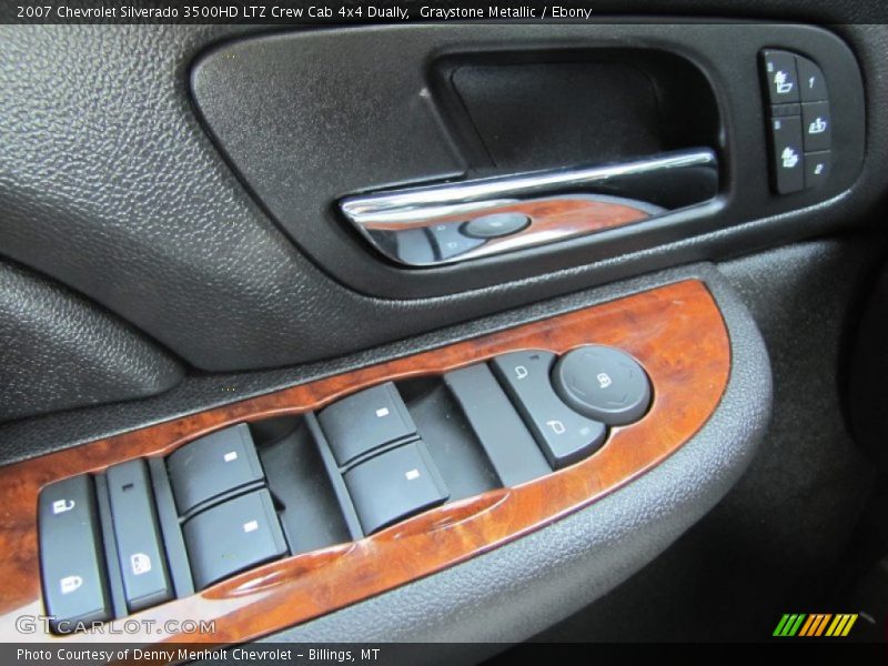Graystone Metallic / Ebony 2007 Chevrolet Silverado 3500HD LTZ Crew Cab 4x4 Dually