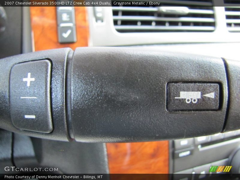 Graystone Metallic / Ebony 2007 Chevrolet Silverado 3500HD LTZ Crew Cab 4x4 Dually
