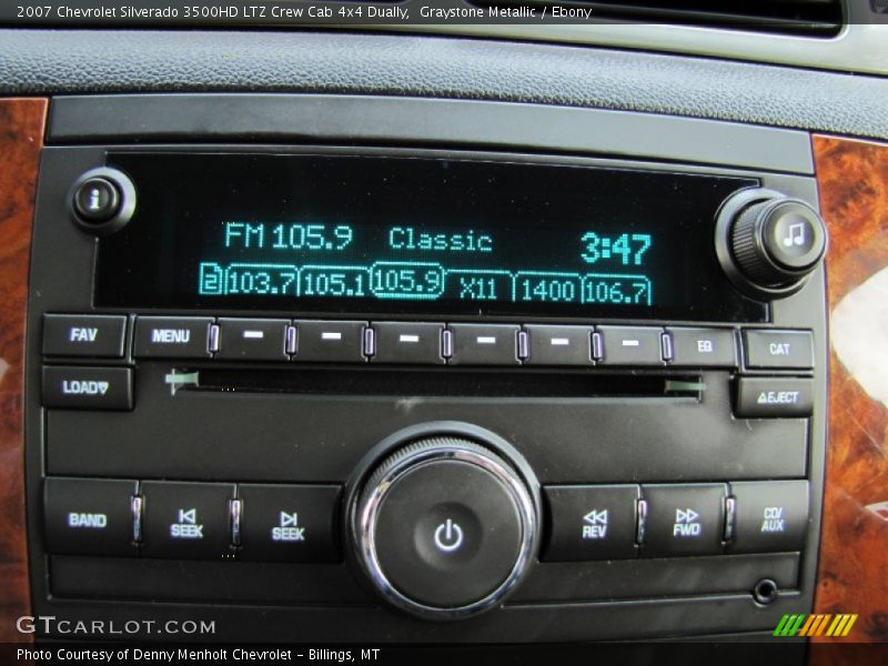 Audio System of 2007 Silverado 3500HD LTZ Crew Cab 4x4 Dually