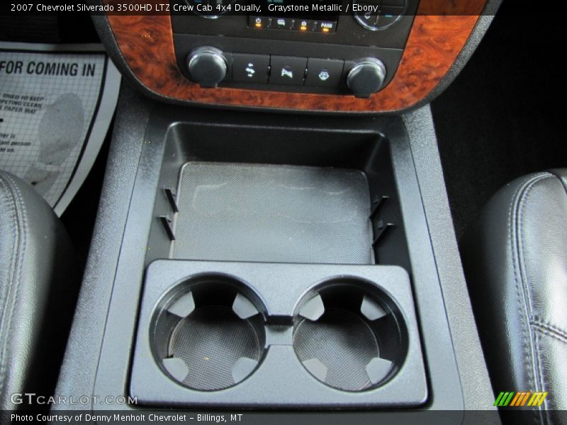 Graystone Metallic / Ebony 2007 Chevrolet Silverado 3500HD LTZ Crew Cab 4x4 Dually