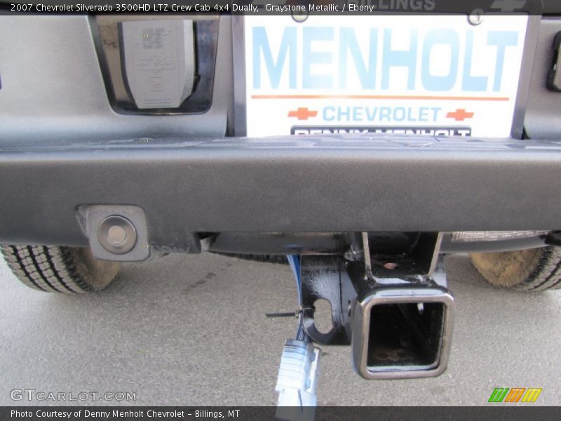 Graystone Metallic / Ebony 2007 Chevrolet Silverado 3500HD LTZ Crew Cab 4x4 Dually