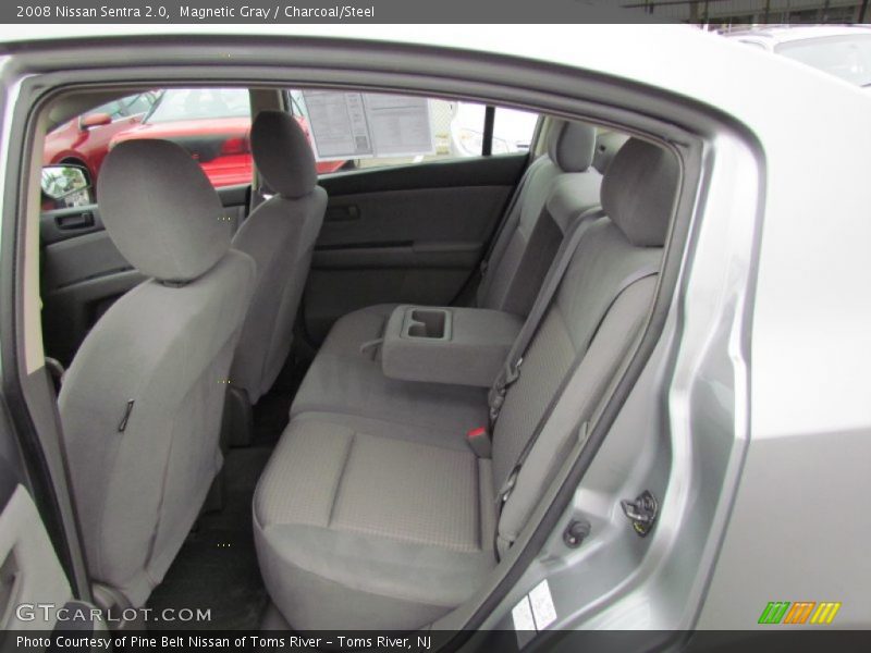 Magnetic Gray / Charcoal/Steel 2008 Nissan Sentra 2.0